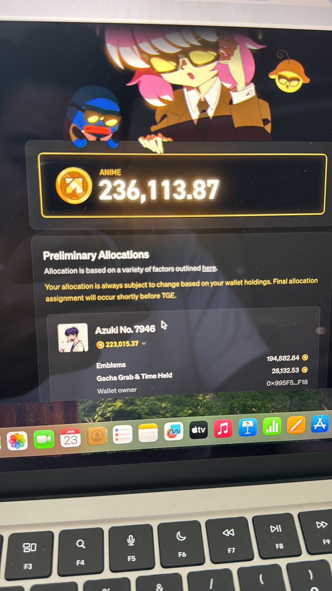 Im on vacation but azuki family keep spamming me about this animecoin🧐🧐