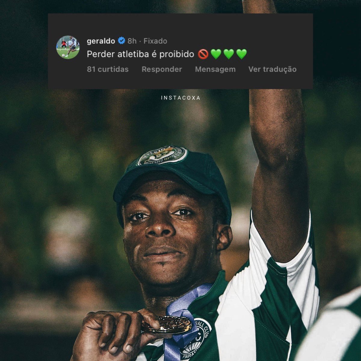 gyancoosta's tweet photo. É atleTiba, Couto Pereira! https://t.co/RvYxHyiXQc