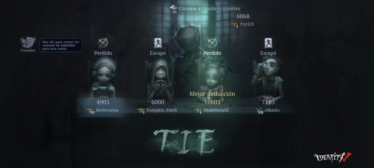 Estoy jugando Identity V. ¿Jugamos una partida?