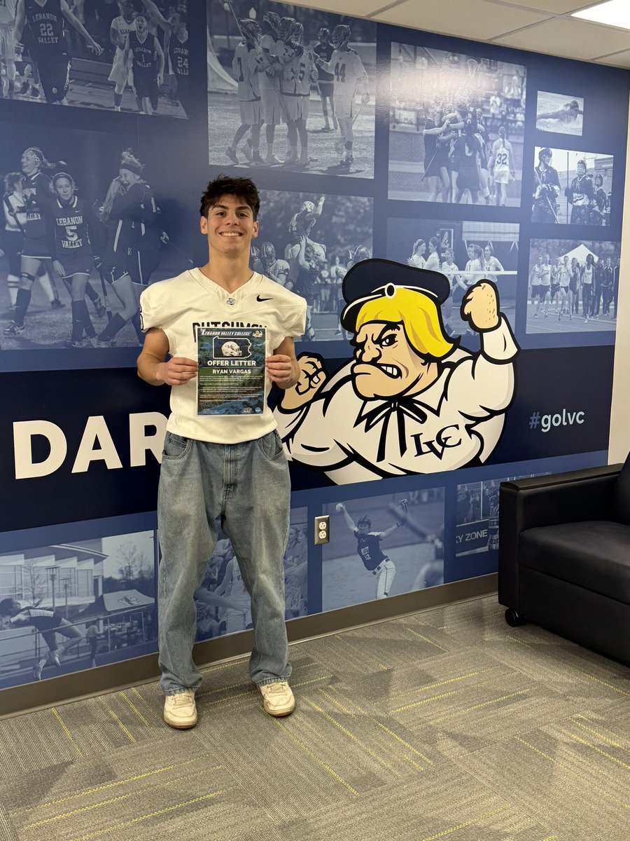 Ryan Vargas (@ryanvargasfb) on Twitter photo After a great visit and conversation with <a href="/CoachDrake31/">J.R. Drake</a> I am blessed to receive my first collegiate offer from <a href="/LVCFootball/">LVC Football</a> After a great visit and conversation with <a href="/CoachDrake31/">J.R. Drake</a> I am blessed to receive my first collegiate offer from <a href="/LVCFootball/">LVC Football</a>