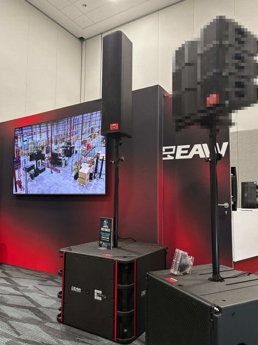 EAW will preview a new product at NAMM! Every other demo hour will feature our Professional line - AC6, Otto, and SBX118F, along with our newest addition. 

Visit EAW in Room 17116 for demos Thursday at 1 and 5 pm, Friday at 11 am and 3 pm, and Saturday at 11 am and 3 pm.