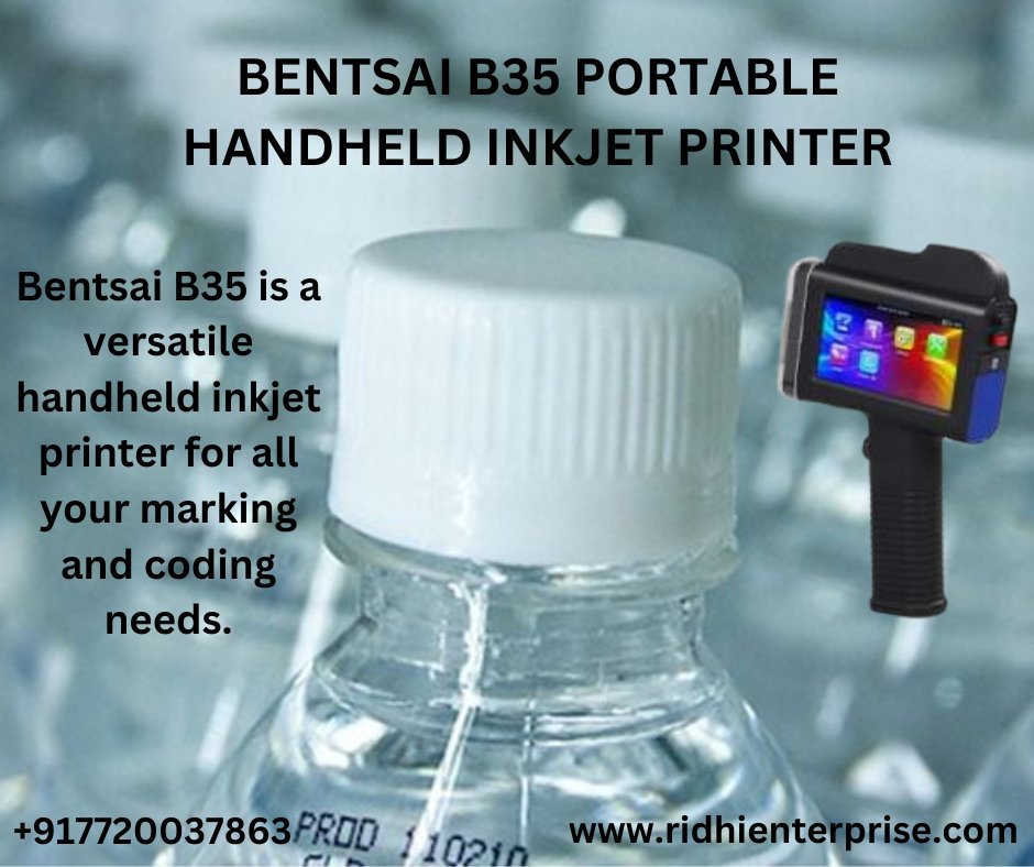 RidhiWe56792's tweet image. For Further Information Contact at
077200 37863
For Email: salesridhienterprise@gmail.com
.
.
#REBENTSAIB35
#BatchCodingSolutions
#IndustrialPrinting
#Precisionprinting
#weimprinttrust
#ridhienterprise
#fastdryink
#inkjetprinter
#mrpprinting
#LogoPrinting
#QRCode
#BARCODE