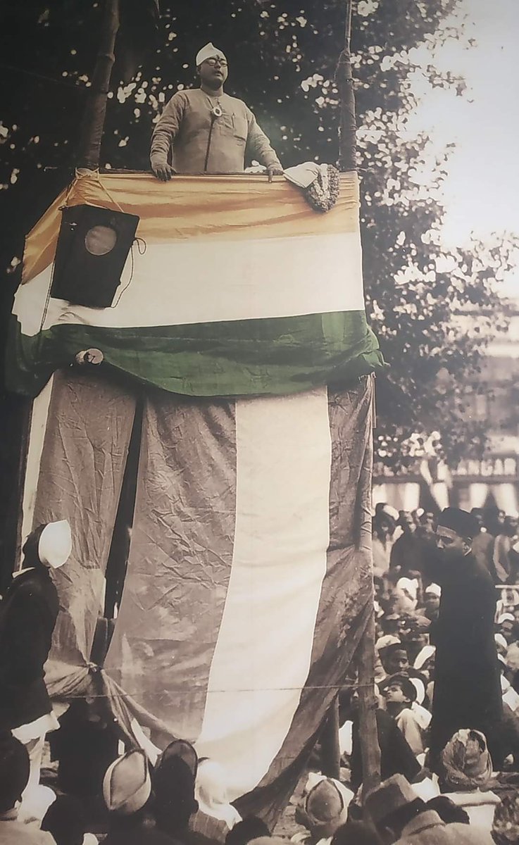 RousanJamir's tweet photo. "Freedom is not given, it is taken" - Subhas Chandra Bose ❤️
#NetajiSubhasChandraBose https://t.co/qKep71TLZa