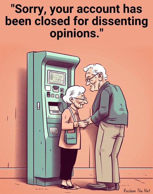 Resist_CBDC's tweet image. THIS 👇 is why you see a push for cashless economies, all around the globe, all at the same time.

Digital ID + CBDC

A central ledger, controlled by politicians and bankers, used to control YOU