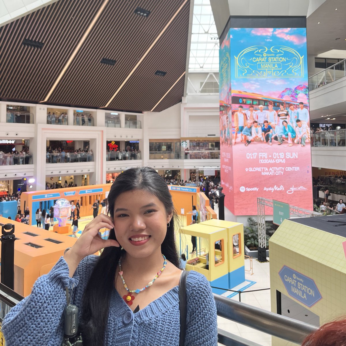 S1NGH00N's tweet photo. got to attend the carat station last Jan. 19, 2025 !!

we actually attempted to get into the event twice. the first pic was from day 1 and the rest are from day 3 https://t.co/BUs2Doaxjd