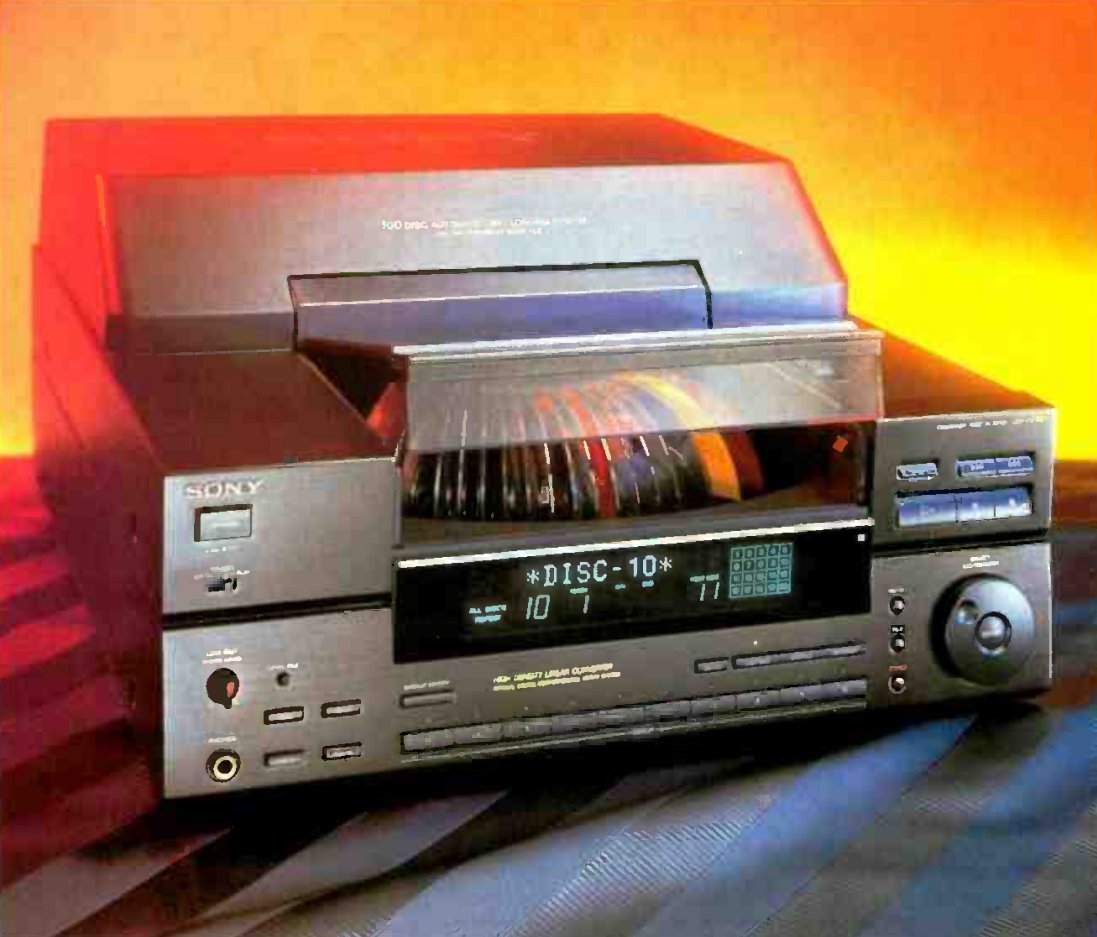1993 Sony CDP-CX100 CD Changer
