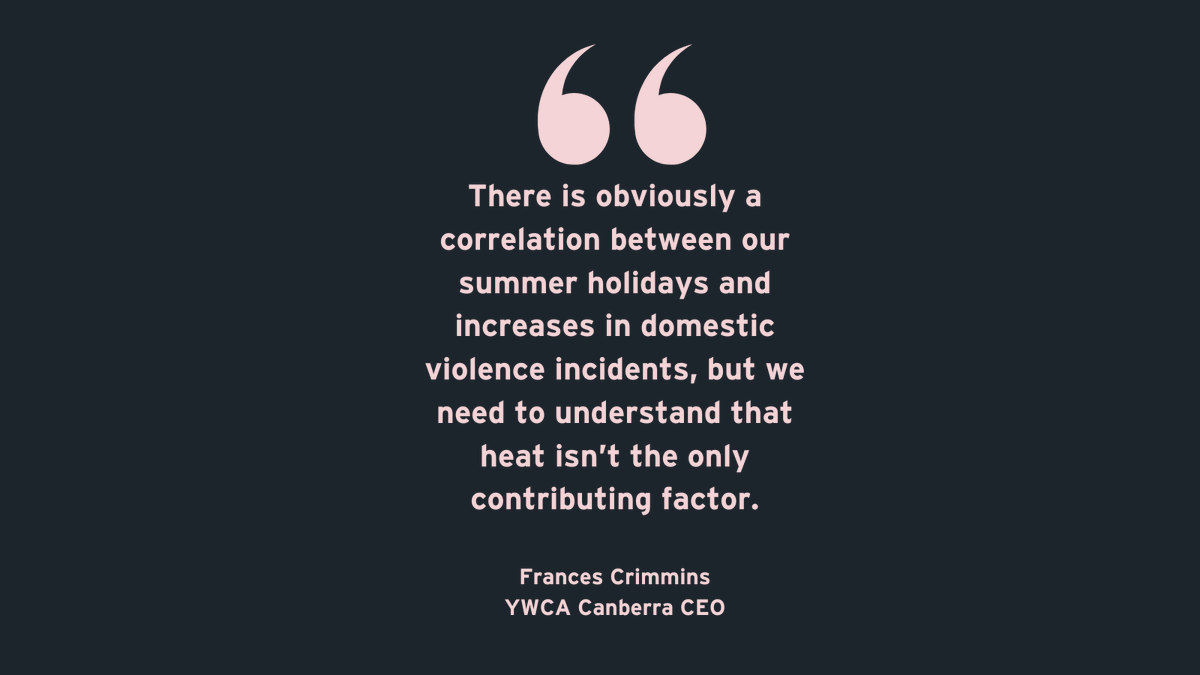 🗞️ Our CEO <a href="/FrancesCrimmins/">Frances Crimmins</a> spoke to 2CC 📻on the link b/n summer 🥵 &amp; domestic violence. While summer also coincides wt a lot of socialising, the month wt the greatest number of referrals to our DV service in 2023 was March - which aligned with the 10th consecutive rate hike 📈