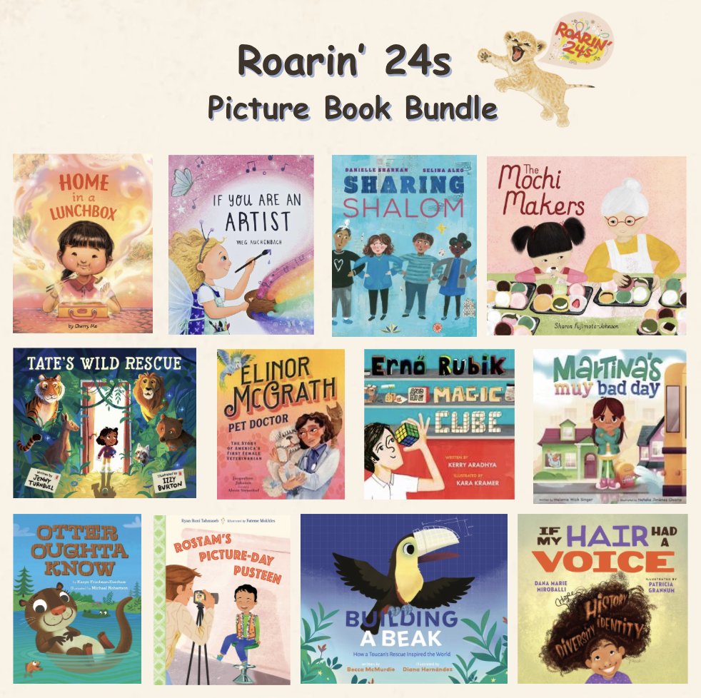 Bid on this picture book bundle or more than 300 additional items to help raise funds for wildfire relief in Los Angeles. Part of the Kidlit for Los Angeles auction going on all week and through the weekend! 32auctions.com/kidlitforlosan…