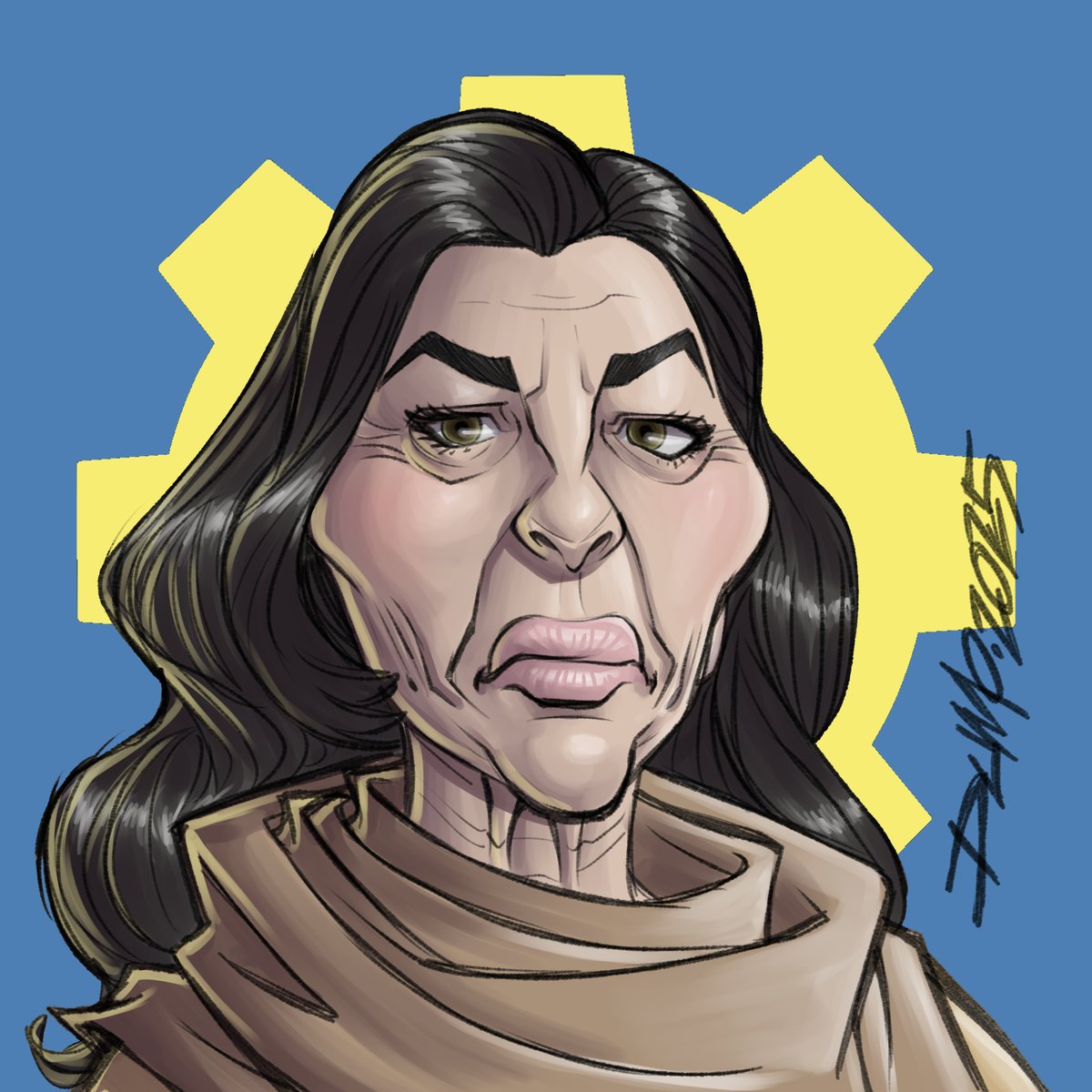 robdumo's tweet photo. Day 21 of @caricatureresolution Sarita Choudhury of Fallout

@iscacaricatures
#caricature #caricatureartist #caricatures #caricatura  #karikatura #カリカチュア #caricatureresolution2025 #caricatureresolution #crsaritachoudhury @falloutonprime #saritachoudhury #fallout @fallout https://t.co/iJoSce6mSu