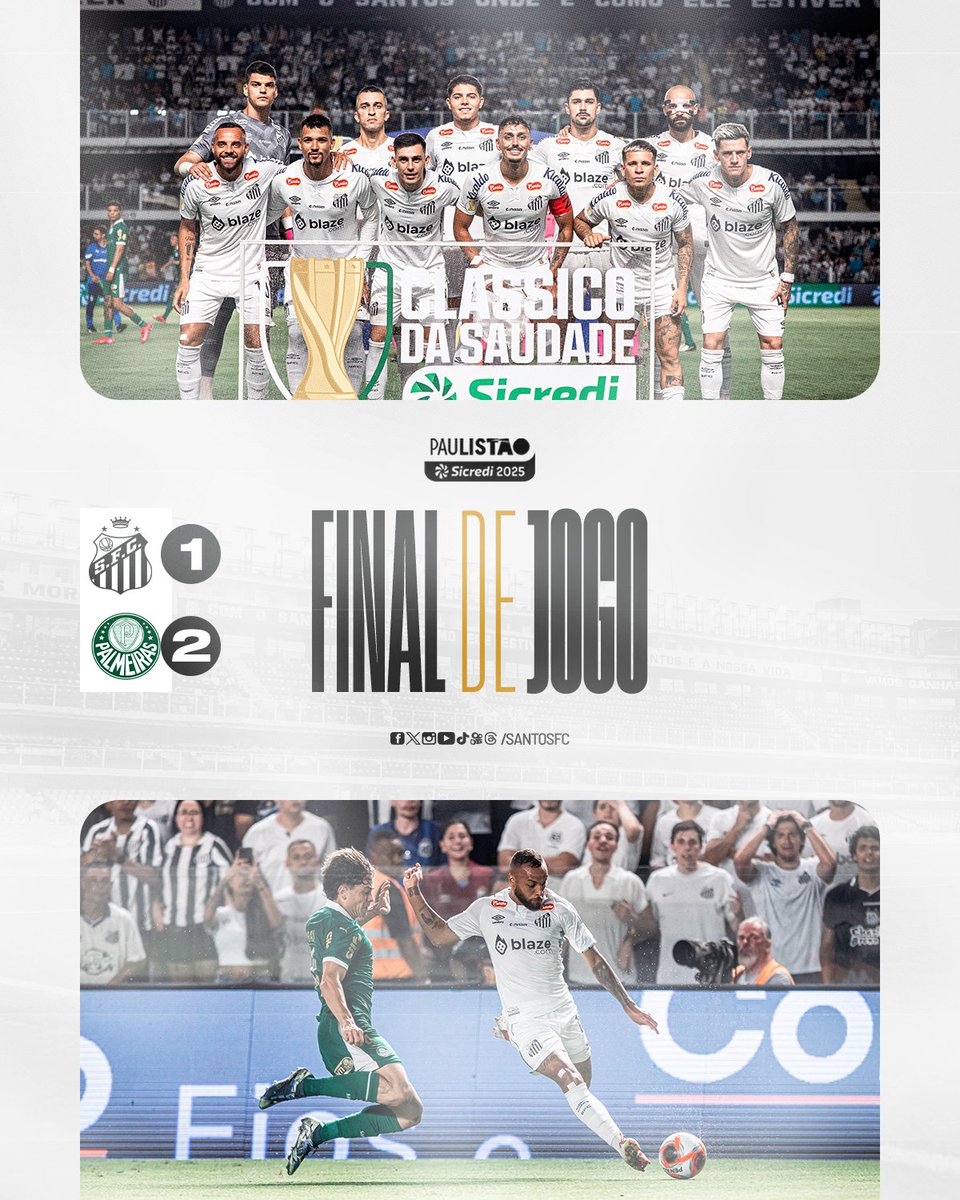 SantosFC's tweet photo. Fim de jogo na Vila Belmiro. https://t.co/7tpcqdTySt