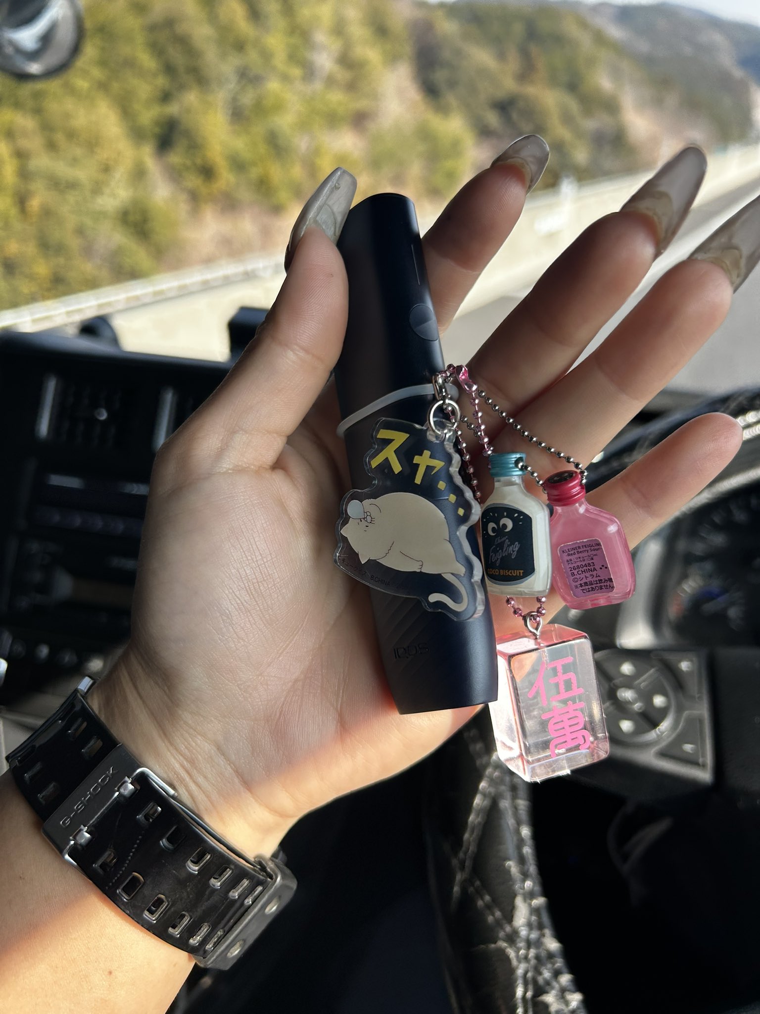 アイコス iQOS アクリルチャーム アンブレラマーカー めじるし 目印