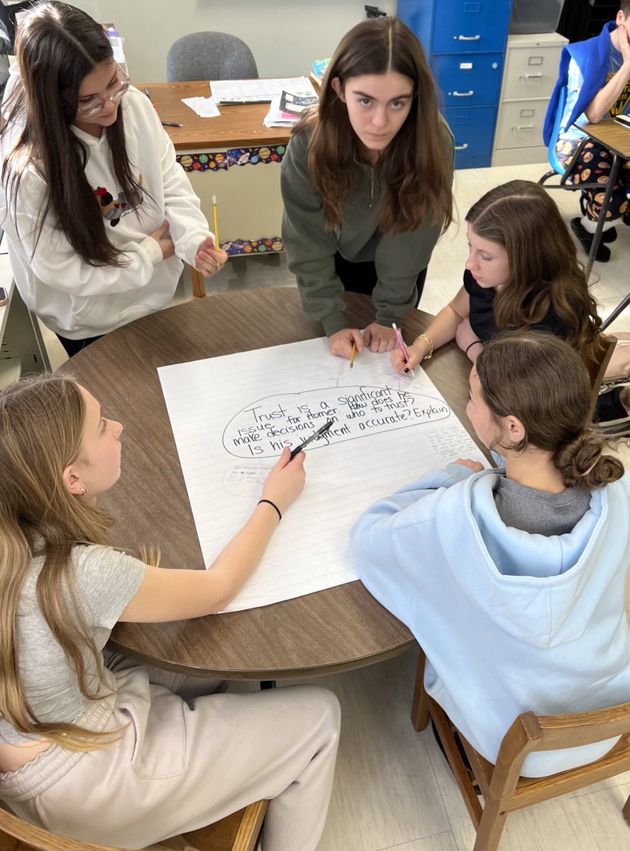 ‘Silent Conversations’  are a great way to get everyone’s ‘voice’ heard. <a href="/FSDVikings/">Farmingdale School</a>