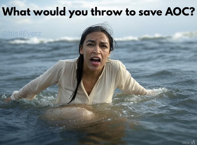 How bout a cinder block. 
Like every other fucking woman around her that thinks like her.