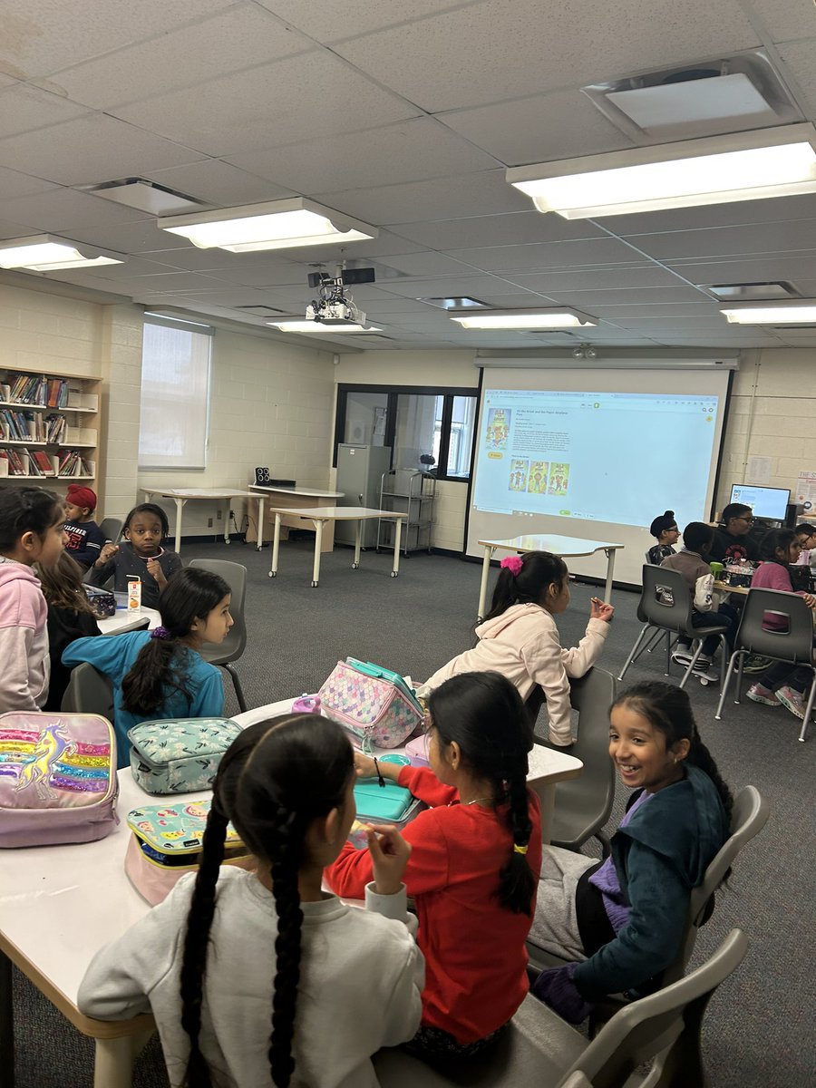 goldcrest_ps's tweet photo. Today, we began our first primary book club led by Ms. Fowler. Our enthusiastic young readers shared their book suggestions and collaboratively worked on the goals of the book club. 

Keep an eye out for more updates! 

@PeelSchools https://t.co/HM5WXrJx4r