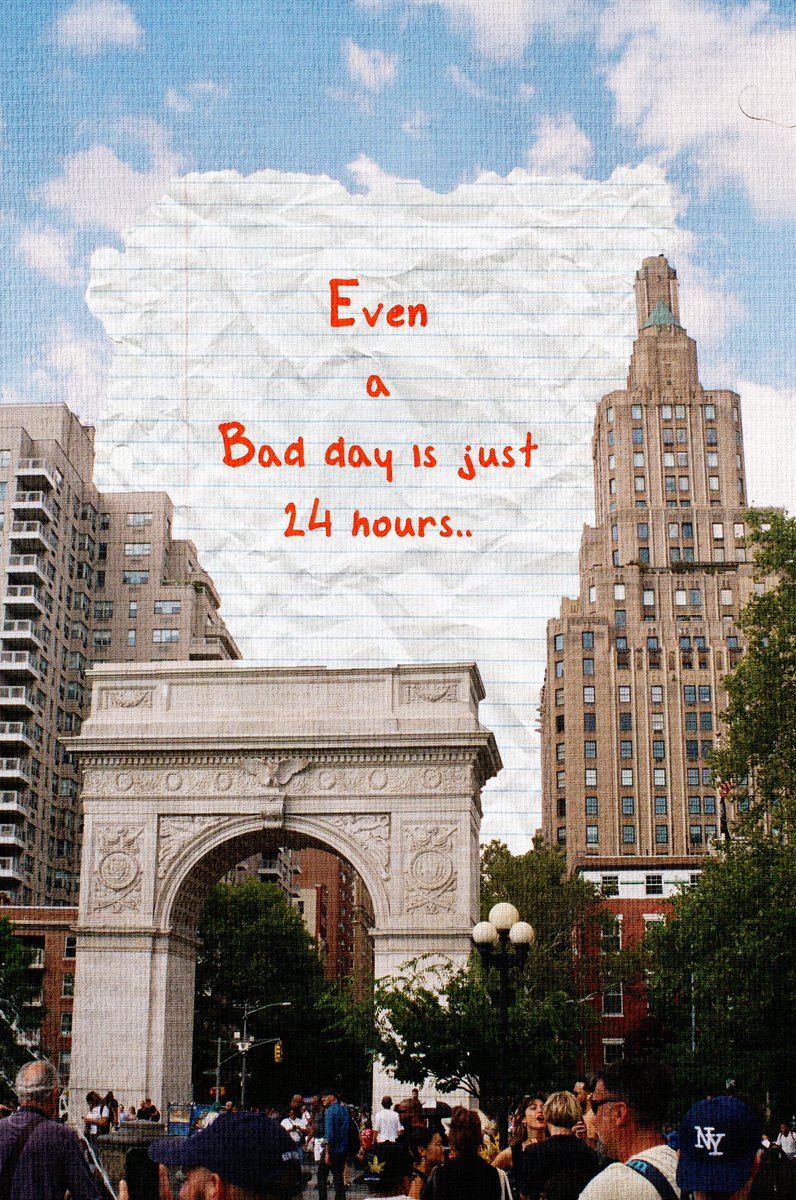puusherman's tweet photo. “Even a bad day is just 24 hours.” #captionguy https://t.co/a3AN71wBBy