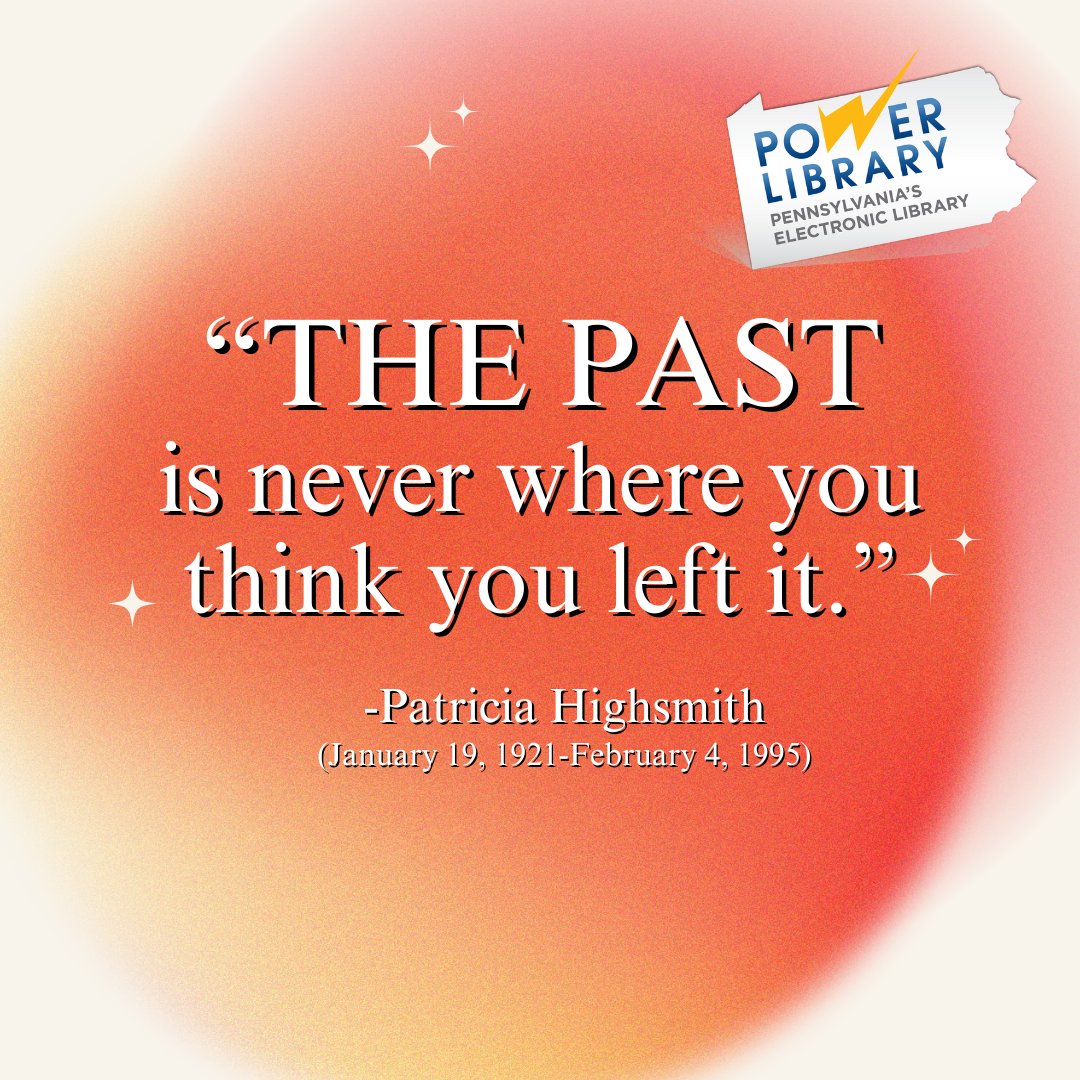 PowerLibrary's tweet photo. Discover the twisted realms of guilt, innocence, good, and evil with Patricia Highsmith's psychological thrillers. Dive into her captivating stories at your nearest #LocalLibrary. Dig deeper at https://t.co/sVSAHwRo7Y https://t.co/uogQ0Hdv1B