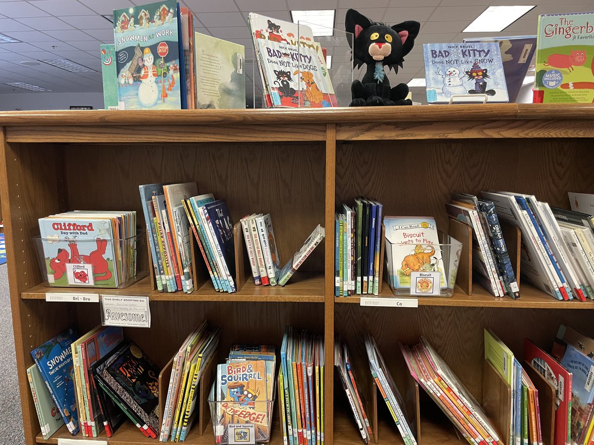 AlgerLibrarian's tweet photo. Bins added to help elem Ss “shop” the library 🥇. First day, first patron “wow- I’ve never seen these bks!  My dad and are will read these” as he grabs 3 titles from that bin. Well
Worth the work 💪🏻❣️ https://t.co/sY3MG7uaJG