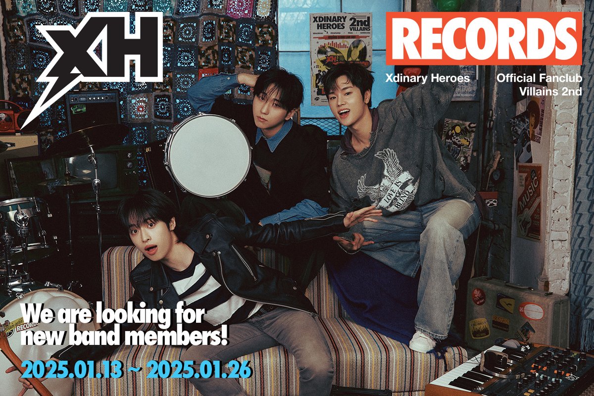 Xdinary Heroes(엑스디너리 히어로즈) Official Fanclub Villains 2nd