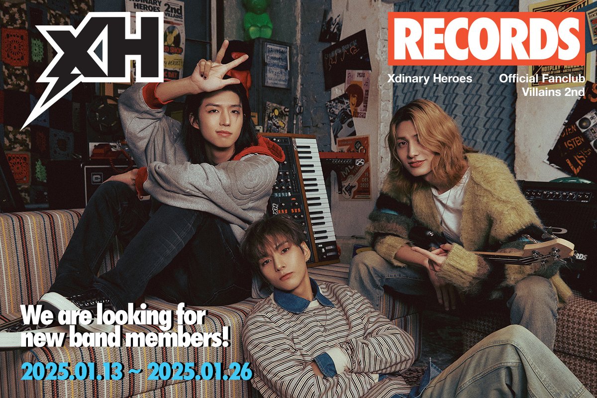 Xdinary Heroes(엑스디너리 히어로즈) Official Fanclub Villains 2nd