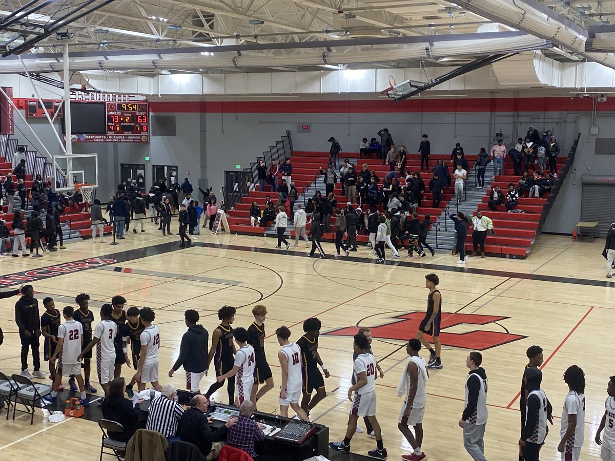 Madison La Follette Boys Basketball Wins 73-63 vs. Madison East. Go Lancers!