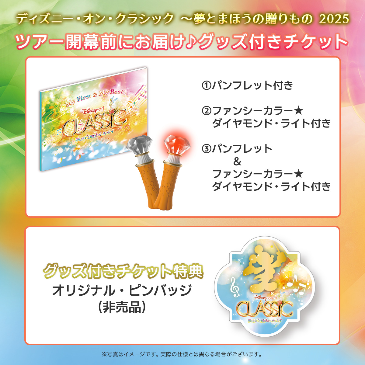 ディズニー・オン・クラシック 2024 br/チケット2枚 【公式通販