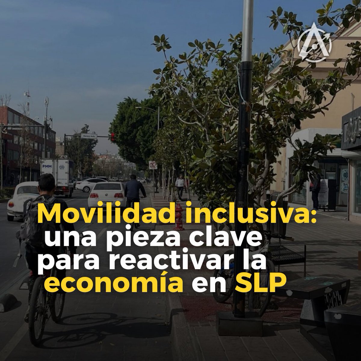 🚸🚲 Movilidad inclusiva: una pieza clave para reactivar la economía en SLP ⬇️

Un hilo👇🪡🧵