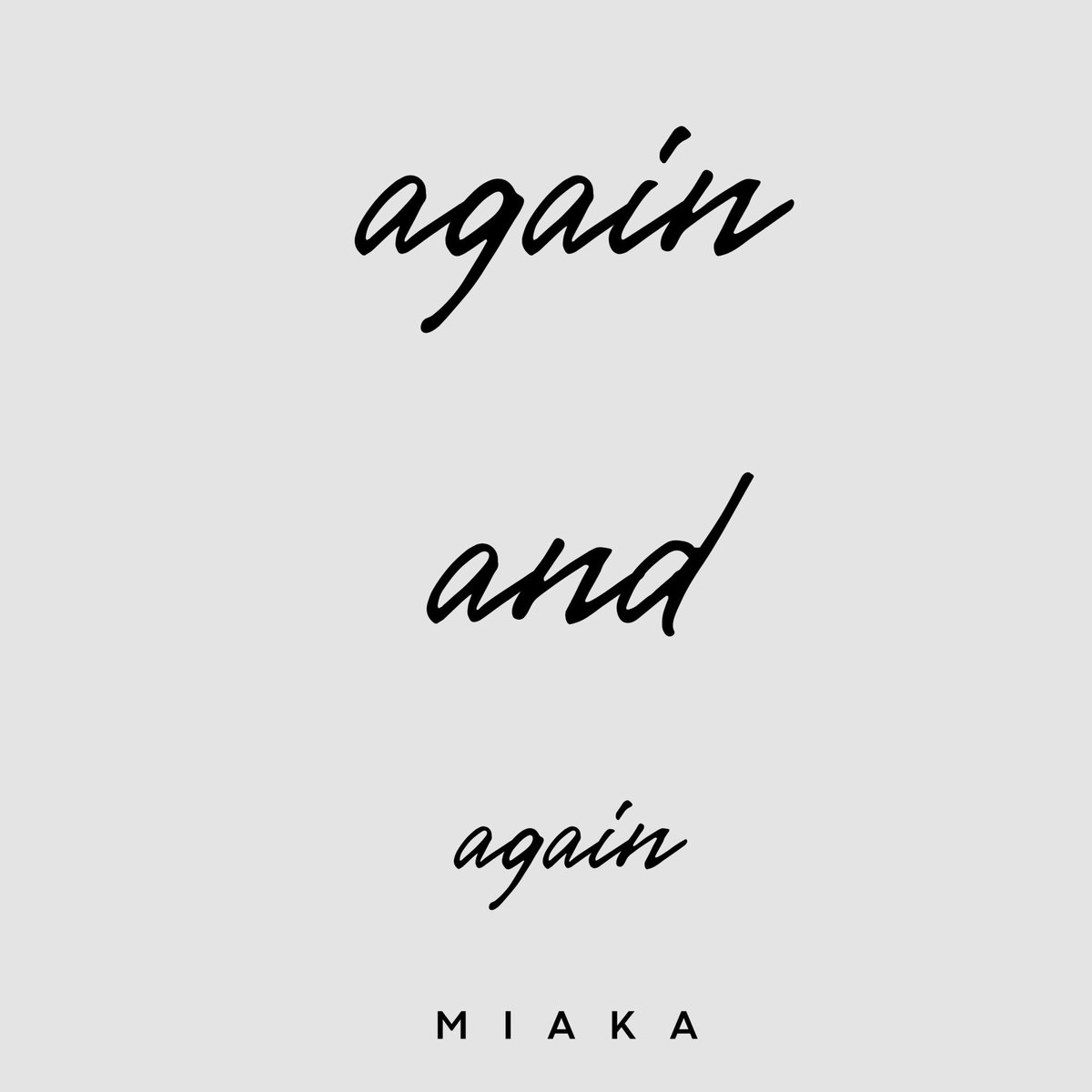 miaka0801's tweet image. 【1/28新曲配信リリース決定‼️】
約2年半ぶりのソロ曲になります‼︎
新曲はDJ Mass(@DJ_Mass_ )、2ki4miを配するGGTKのプロデュースチームBUENA Beatsによる楽曲です✨

1/28(火)0:00リリース✨
配信single「Again and Again」

TikTok先行1/24(金)0:00クリップリリース！
#MIAKA #AgainandAgain