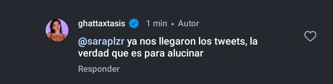 Sison2121's tweet photo. Gata: Le pase las capturas, las vio y flipo 🤣🤣🤣

Punto para gata, ella sabe que las ñeñes viven por y para Reborn , toda su vida se basa en el y juega con eso🤣
Cuando se darán cuenta de que son unas nadaqueverientas que no le importan a Reborn ?🤣 https://t.co/XE1BBNQ2cU