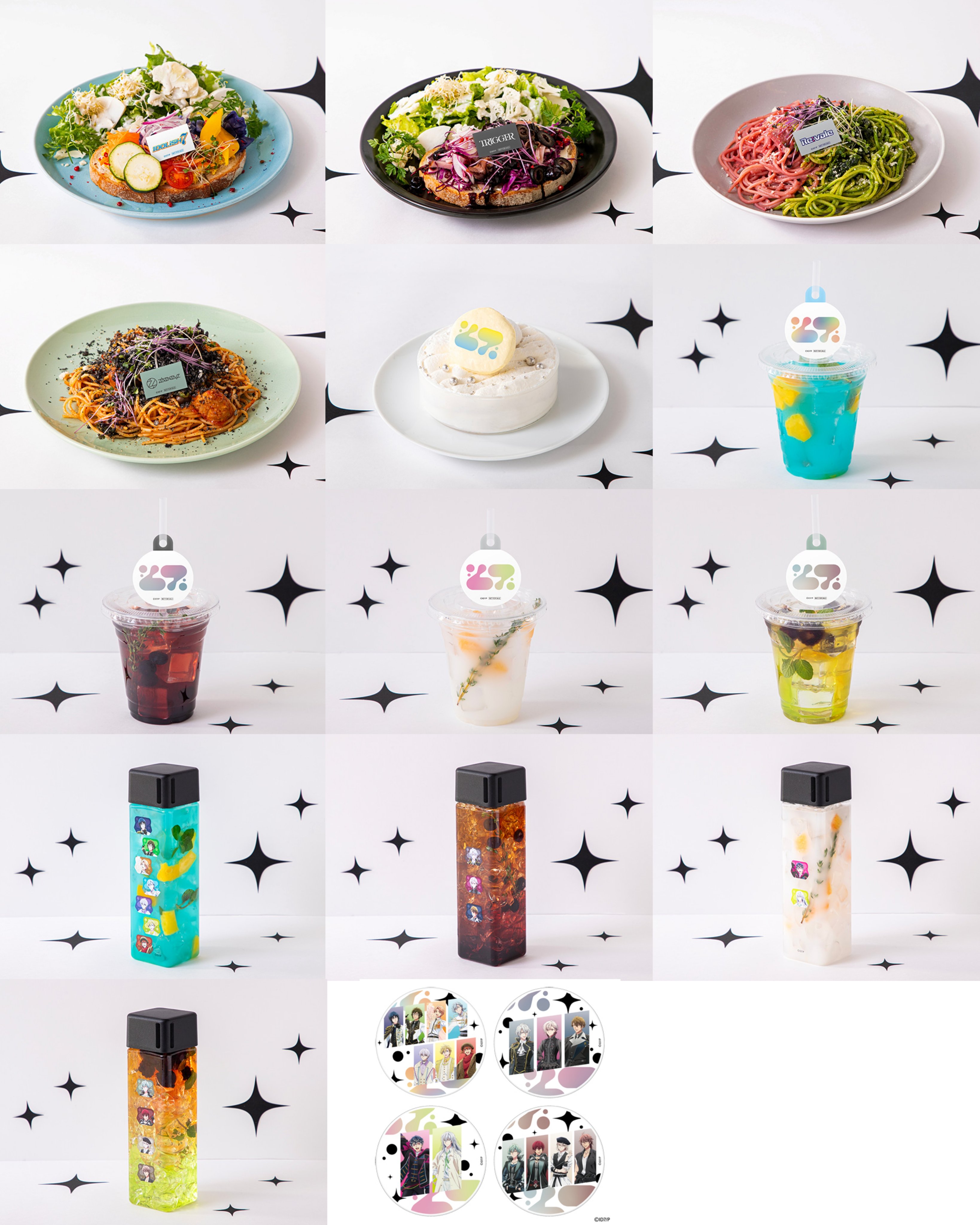 アイナナ MEZZO\" CD ぬい アニカフェグラスマーカー まとめ売り アイナナ MEZZO