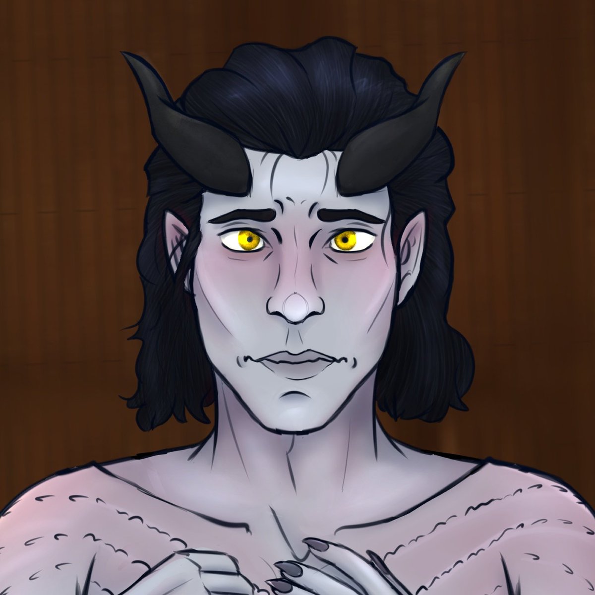 ArtRussica's tweet photo. Very happy with this Tiefling Geraldus! Full version on 🦋
#bg3 #geraldus https://t.co/kxrEiYlcyw
