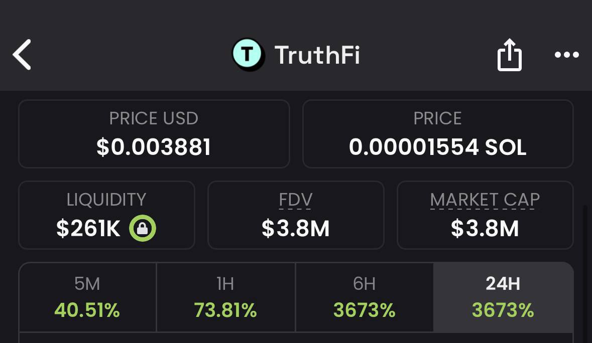 renzosalpha's tweet photo. $TRUTHFI COOKING

SEND IT HIGHER 📈

5dmiXwJHLCr8pKFdTKDEyrVLHhLmH5NcDAmwPjZkpump https://t.co/GBsY7R09bH
