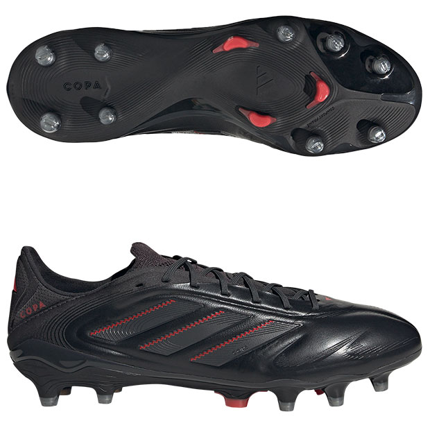 KKishispo's tweet photo. 【STEALTH VICTORY PACK⚫️🔴】

#adidas より
先日アップデートされた
#predator #copapure の一部モデル、
黒基調に赤の差し色が映える
限定カラーが登場

https://t.co/pcNn4h56OP
※明日1//24より順次発売

#kemari87 #kishispo
#adidas #stealthvictory https://t.co/LGJHQT4Psp