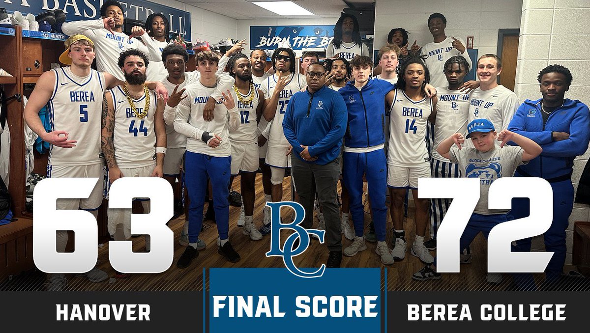 Berea College Men's Basketball tweet media