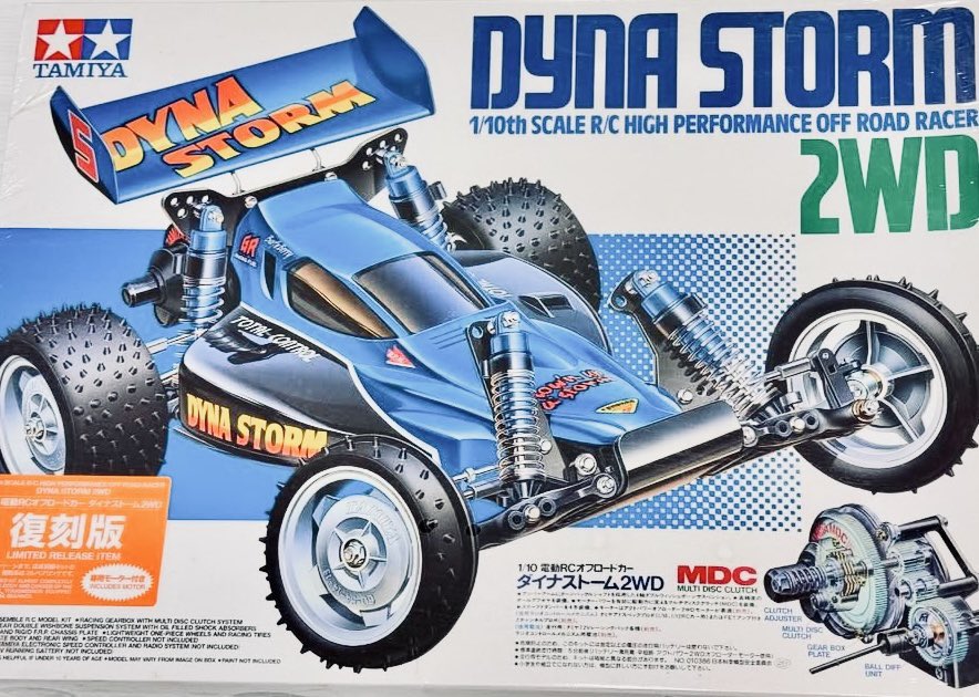 タミヤ ダイナストーム2WD 復刻版再販される？ 確証まったくないので