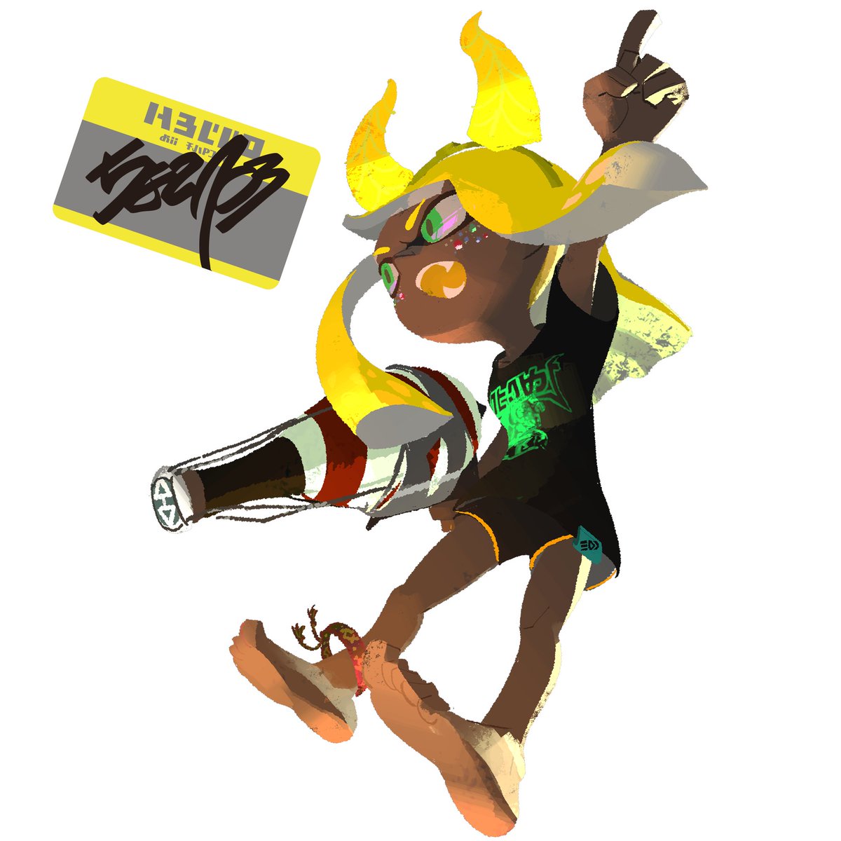 スプラトゥーン EGOIST」のメンバーは「ちょこぺろ」「ろぶすた～」「なえごら