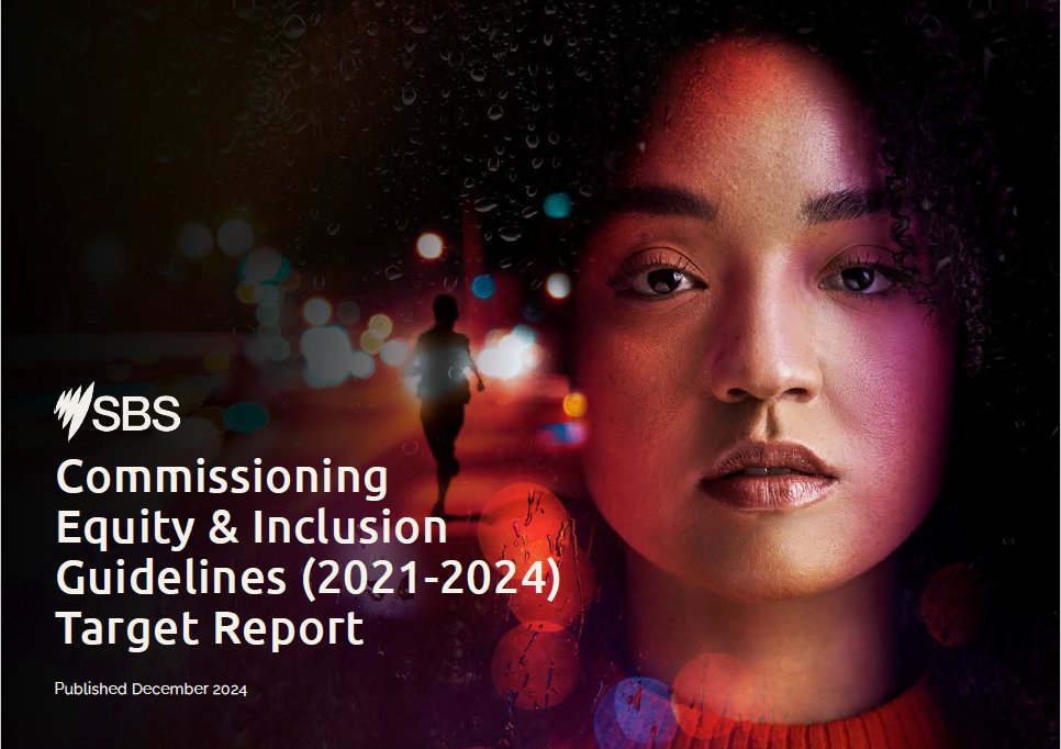 ScreenCanberra's tweet image. We'd like to congratulate @SBS for their substantial efforts to represent underrepresented communities in their commissioned content, not only meeting but, in many instances, exceeding the commitments outlined in the 2021-2024 Commissioning Equity and Inclusion Guidelines.