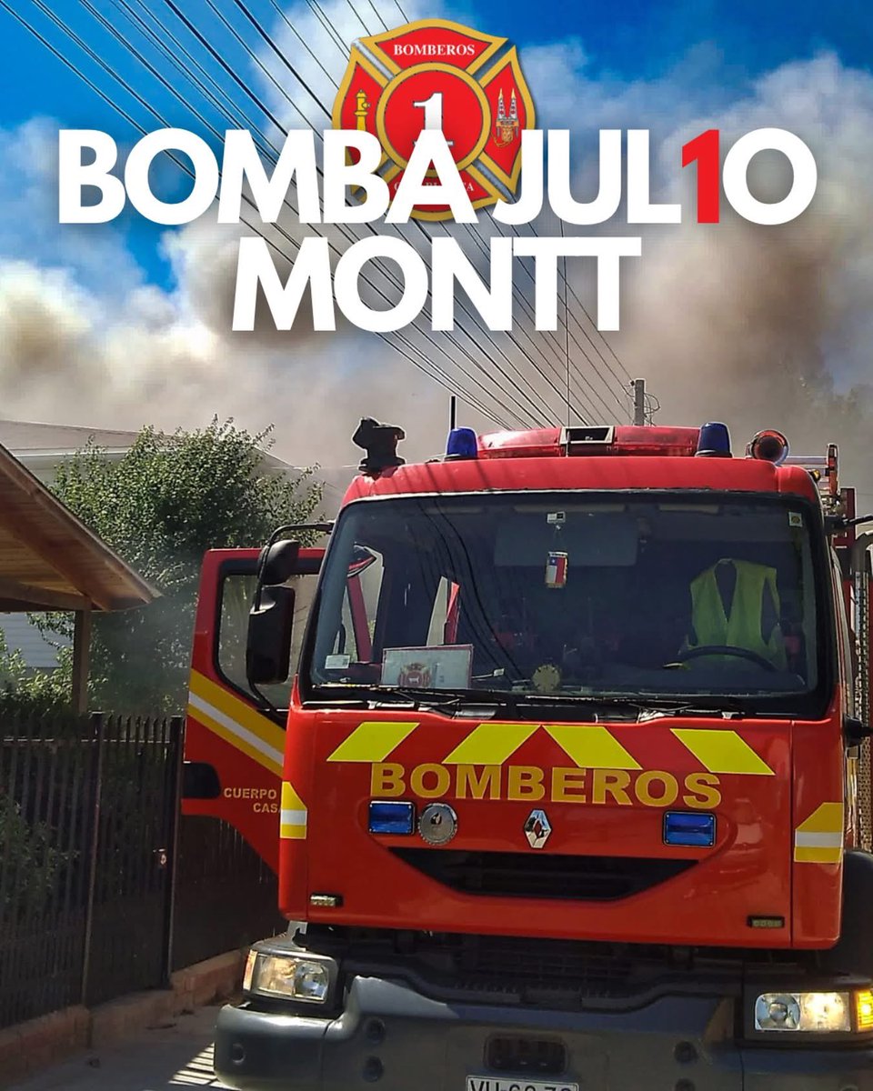 primera1949's tweet photo. [ 27-12-2024]
Nuestra unidad B1 trabajando en incendio estructural 
📍Arturo Pratt/ constitución https://t.co/Ozf1J3vwU7