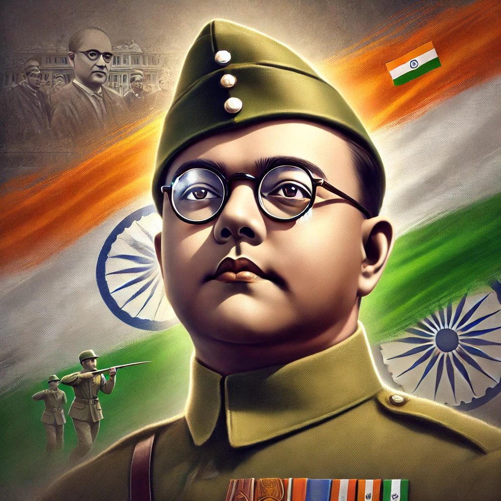 आजाद हिंद फौज के संस्थापक और भारत की आजादी में महत्वपूर्ण भूमिका निभाने वाले जननायक श्री नेताजी सुभाष चंद्र बोस की जन्म जयंती पर उन्हें श्रद्धा सुमन अर्पित 🙏