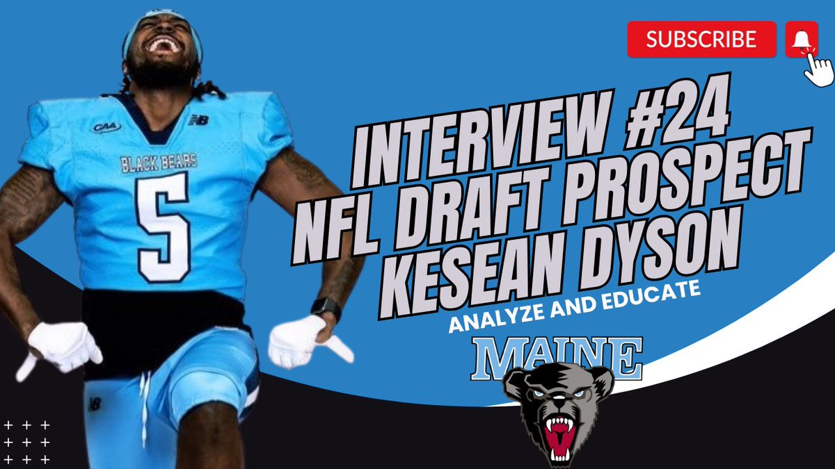 Pat Rifino (@bypatrifino) on Twitter photo Had a great talk with <a href="/Kdyson2official/">K. Dyson</a> of <a href="/BlackBearsFB/">Maine Football</a> about his NFL journey post <a href="/TropicalBowlUSA/">TRILLION TROPICAL BOWL</a>.
Full interview here: youtu.be/14sQOnabsAw?si…
<a href="/Coach_DiMeo/">Umberto Di Meo</a> | <a href="/BlackBearNation/">Maine Athletics</a> | <a href="/CoachStevensFB/">Jordan Stevens</a> | <a href="/MikeDeVito70/">Michael DeVito</a> Had a great talk with <a href="/Kdyson2official/">K. Dyson</a> of <a href="/BlackBearsFB/">Maine Football</a> about his NFL journey post <a href="/TropicalBowlUSA/">TRILLION TROPICAL BOWL</a>.
Full interview here: youtu.be/14sQOnabsAw?si…
<a href="/Coach_DiMeo/">Umberto Di Meo</a> | <a href="/BlackBearNation/">Maine Athletics</a> | <a href="/CoachStevensFB/">Jordan Stevens</a> | <a href="/MikeDeVito70/">Michael DeVito</a>