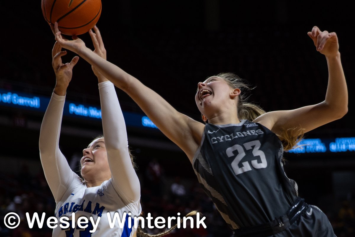 Iowa State defeats BYU 82-59 at Hilton Coliseum on 1/22/2025.