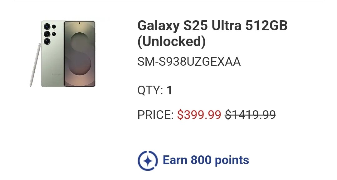 Went ahead and pre-ordered the Galaxy S25 Ultra. It's tradition at this point.

I know the upgrade is marginal, but I couldn't say no to that trade in deal and I can hopefully say goodbye to the grainy screen effect I've had on my S24U for a year.