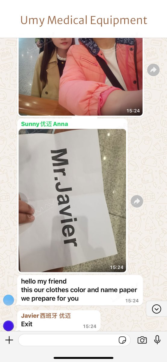 UmyMedical's tweet photo. 7 days ago, we had the pleasure of hosting Mr. Javier from Spain at our #Guangzhou factory. 🚗✈️

Thanks to @IRIS_LI_JH for coordinating everything so smoothly, even as the #SpringFestival approached! 🎉

Moments like these remind us why we love what we do. 🌏💼

#UmyMedical https://t.co/3rBD8L7UtK