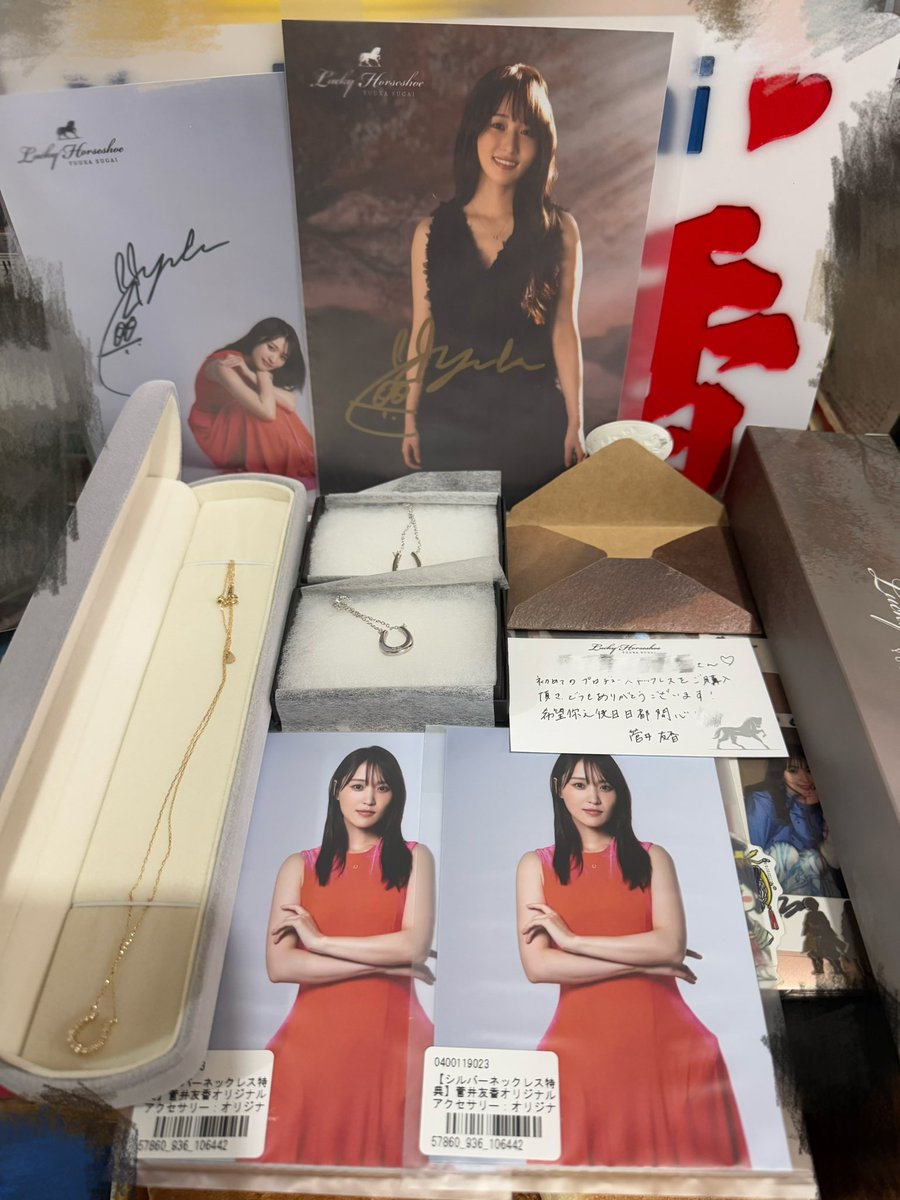 ChungCuebe's tweet photo. Yuuka Sugai Lucky Horseshoe necklaceが届きました！
ゆっかーが広東語はメッセージありがとう
#菅井友香 
#yukkars  
#香港馬會yukkars https://t.co/Gbo84HNf6F