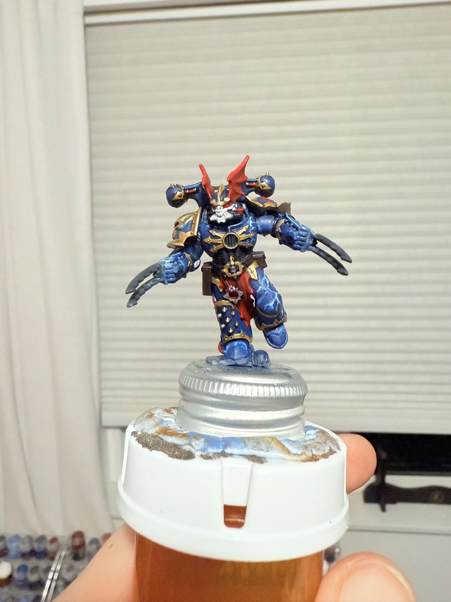 801Warhammer's tweet photo. @Bricky you jerk!……. you converted me to an army I thought I’d never do but have grown to be one of my favorite armies. Seriously though, soul hunter is so good &amp; you made me like Night Lords! Thanks! #WarhammerCommunity #Warhammer_40000 #WarhammerArt 
Love From Warhammer Utah https://t.co/LSnoAVwaGM