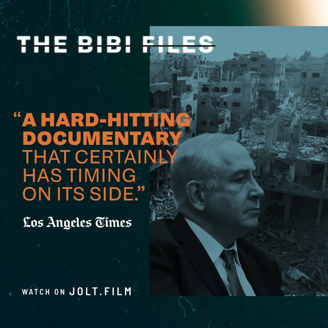 THE BIBI FILES takes viewers to a private world of lies, greed and corruption beyond the headlines.

The critically-acclaimed documentary from director Alexis Bloom and producer <a href="/AlexgibneyFilm/">Alex Gibney</a> is now available on <a href="/joltfilm/">Jolt.film</a>! on.jolt.film/4hn16Rx