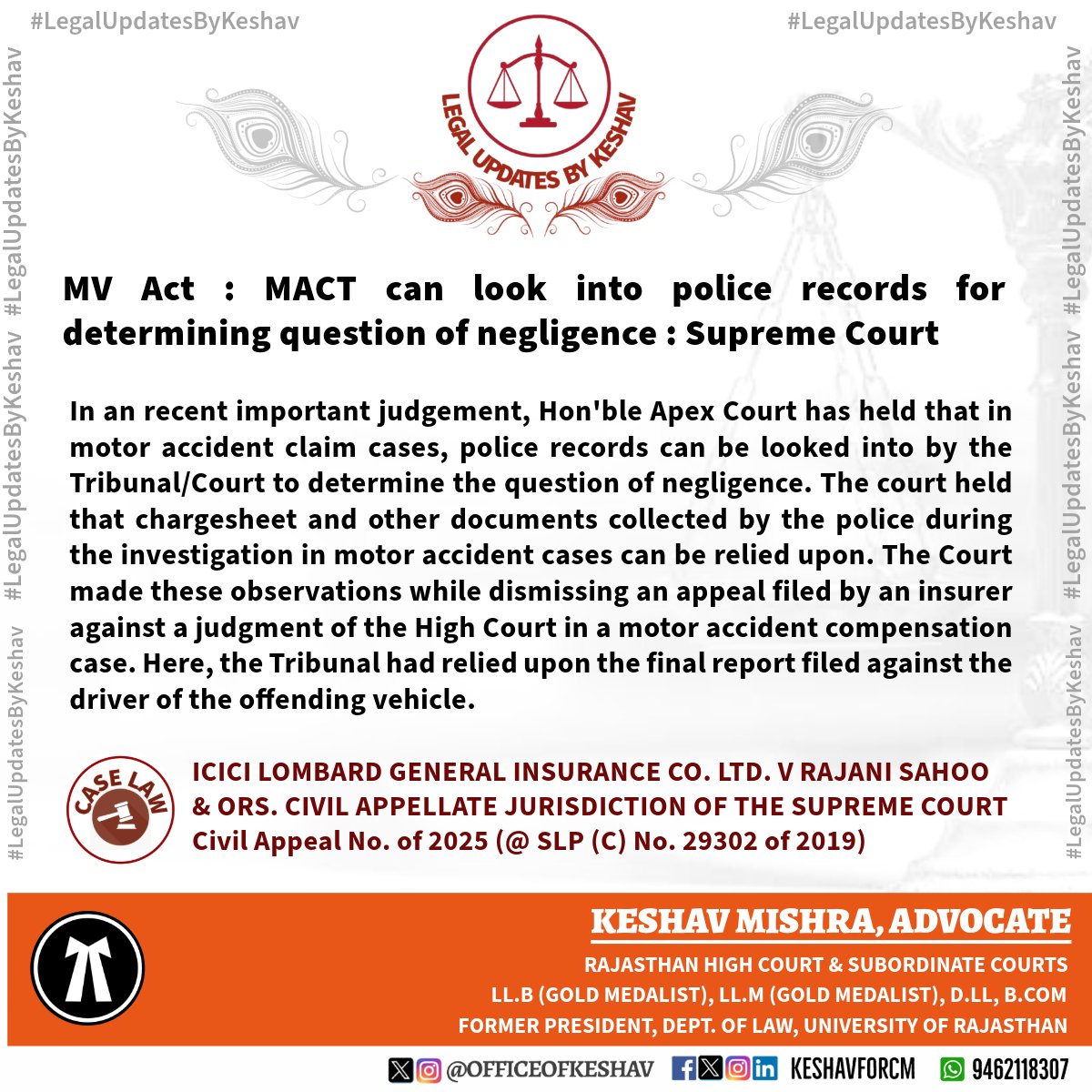 keshavforcm's tweet photo. #LegalUpdatesbyKeshav #LandmarkJudgements #ReportableJudgements #LegalUpdates https://t.co/PA5ZwCVQgN