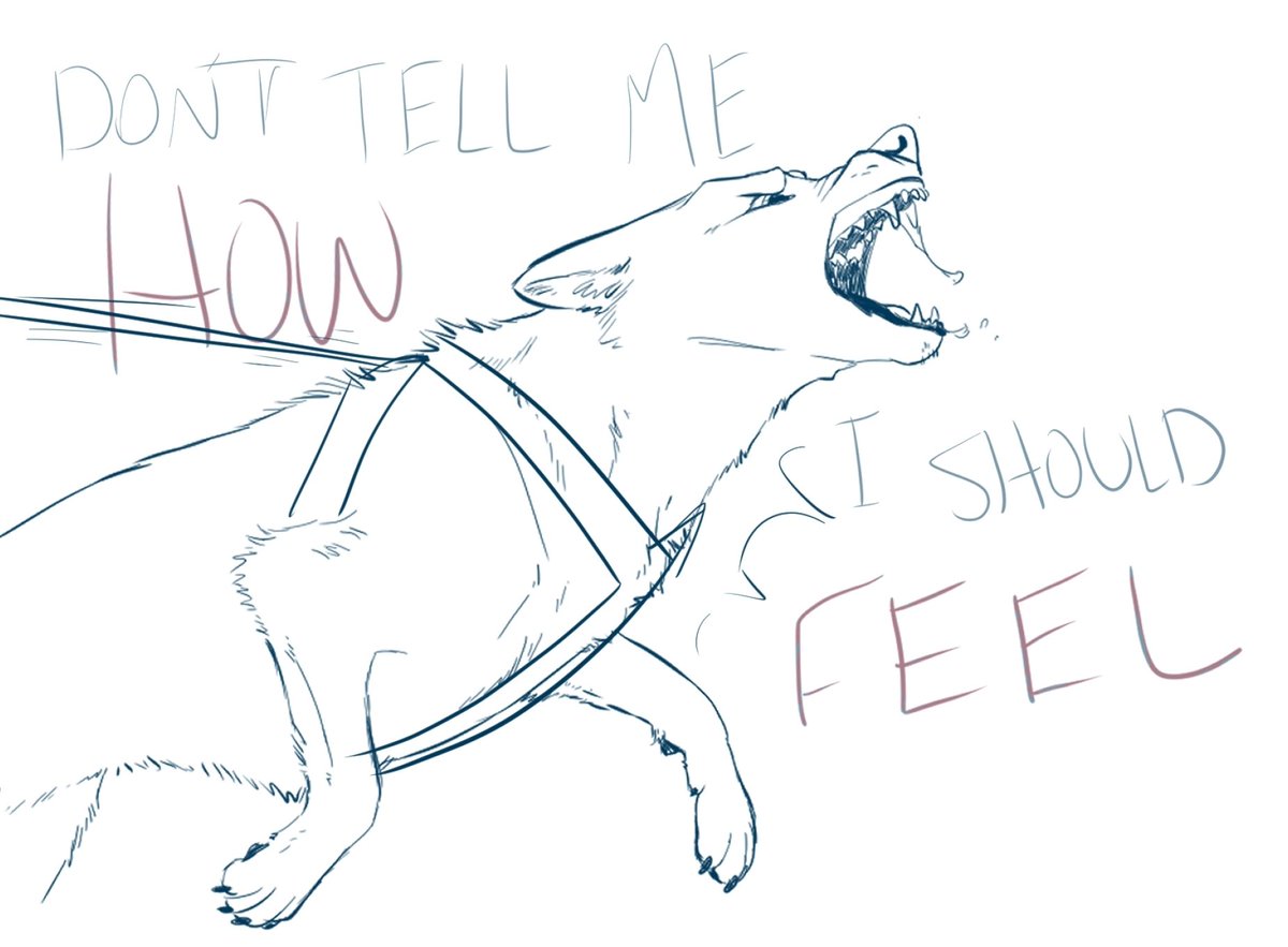 Stop telling me it will be fine because I'm not.