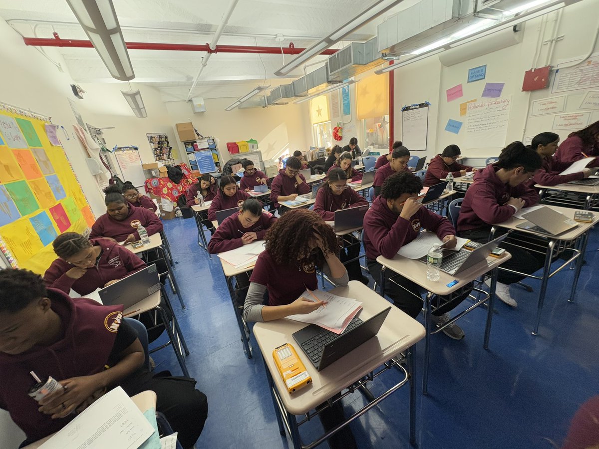 collinsnyc's tweet image. Today’s beauty Part I - so proud of my @NewHeightsACS #APCalculus and #APPreCalculus students in persevering on their midterms today and giving their best.