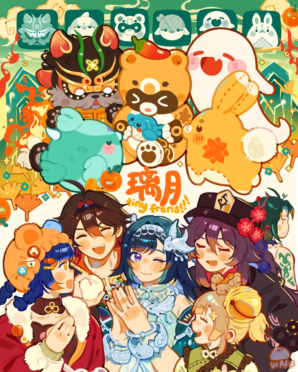0waff537's tweet photo. so excited for lantern rite !!! 
And to meet Lanyan hehe

#GenshinImpact https://t.co/chHk7E9FAH