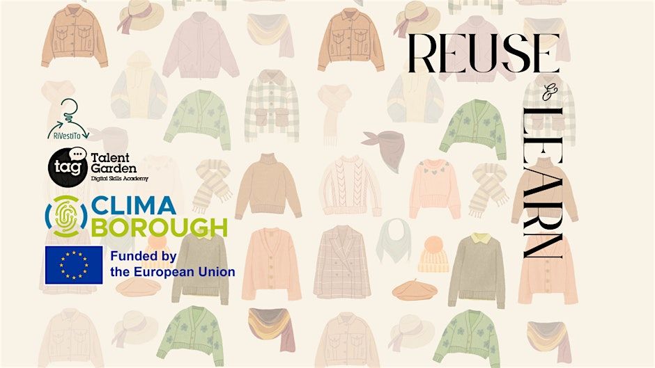 📅Giovedì 23 gennaio ore 18.00 - 'Reuse &amp; Learn: Come la moda circolare ci salva dall'invasione dei rifiuti tessili'.

Registrati ➡️  bit.ly/40Ura1b